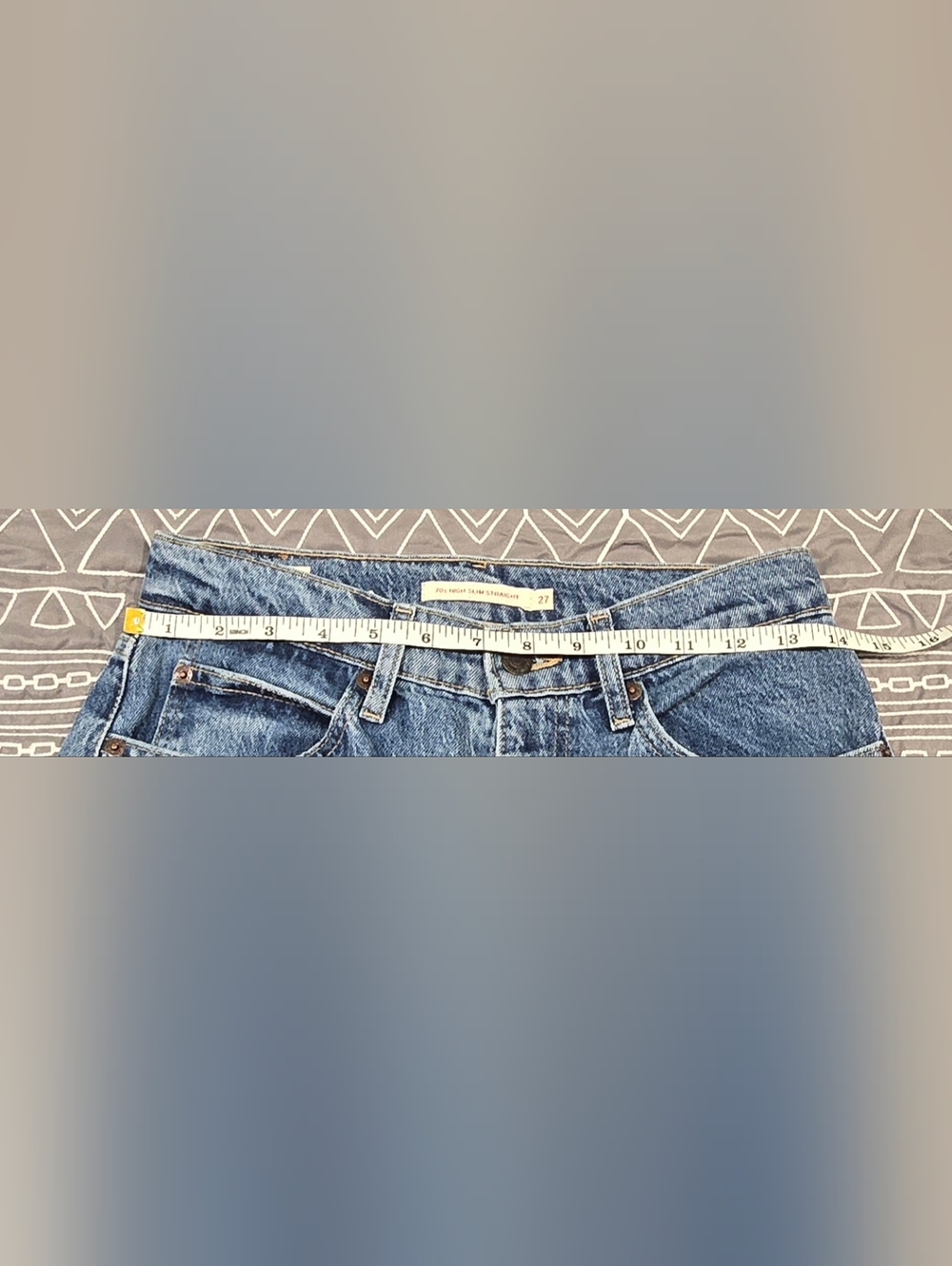 Levis 70s High Slim Straight Leg Jeans Size 27 - Picture 5 of 7